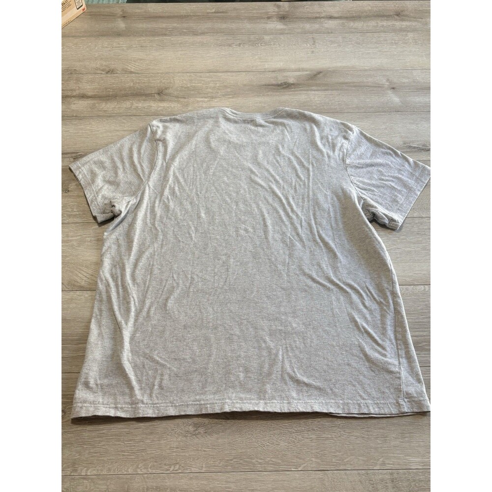 J. Crew Washed Heather Gray Short Sleeve Crew Neck Men's T Shirt 100% Cotton XL